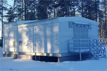 Блочно-модульное здание ЗРУ-35 кВ для ПС Гранит-Кузнечное